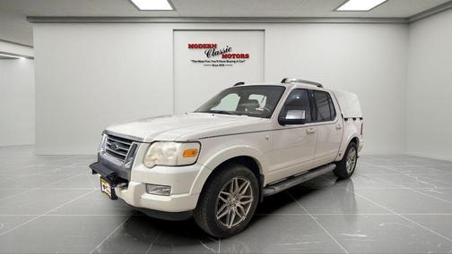 White Suede Clearcoat Metallic 2008 Ford Explorer Sport Trac Limited