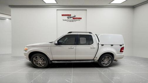 White Suede Clearcoat Metallic 2008 Ford Explorer Sport Trac Limited