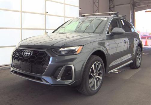 Gray 2023 Audi Q5 45 S line Premium Plus