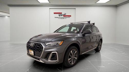 Gray 2023 Audi Q5 45 S line Premium Plus