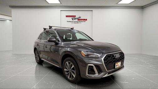 Gray 2023 Audi Q5 45 S line Premium Plus