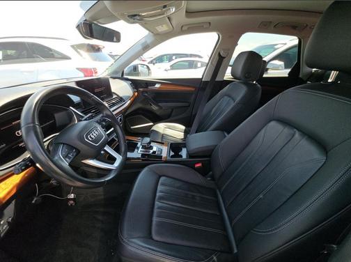 Gray 2023 Audi Q5 45 S line Premium Plus