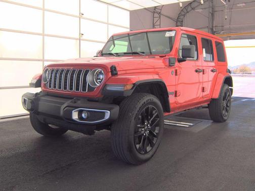 Firecracker Red Clearcoat 2025 Jeep Wrangler 4xe Sahara