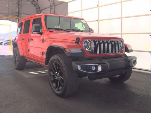Firecracker Red Clearcoat 2025 Jeep Wrangler 4xe Sahara