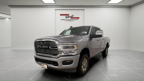 Billet Silver Metallic Clearcoat 2024 RAM 2500 Laramie Crew Cab 4x4 6'4' Box