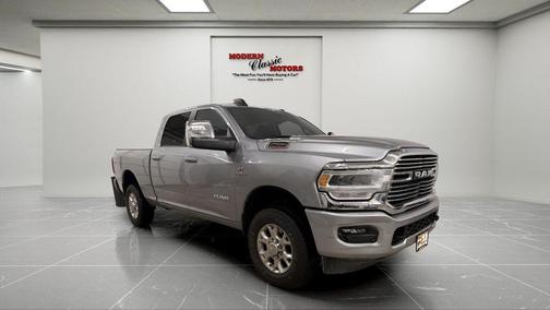 Billet Silver Metallic Clearcoat 2024 RAM 2500 Laramie Crew Cab 4x4 6'4' Box