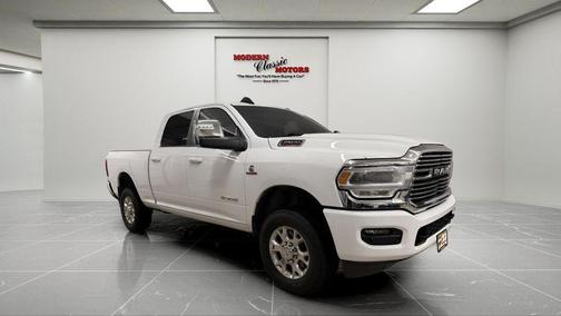 Bright White Clearcoat 2024 RAM 2500 Laramie Crew Cab 4x4 6'4' Box