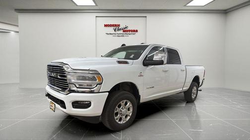 Bright White Clearcoat 2024 RAM 2500 Laramie Crew Cab 4x4 6'4' Box