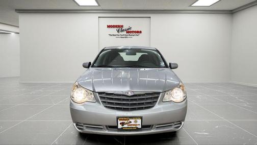 Bright Silver Metallic Clearcoat/Black Vinyl Top 2008 Chrysler Sebring Touring