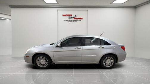 Bright Silver Metallic Clearcoat/Black Vinyl Top 2008 Chrysler Sebring Touring