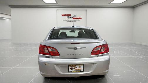 Bright Silver Metallic Clearcoat/Black Vinyl Top 2008 Chrysler Sebring Touring