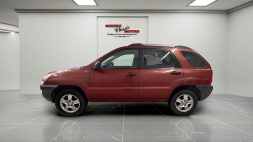 Volcanic Red 2007 Kia Sportage LX