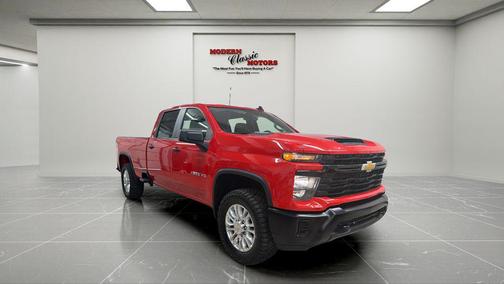 Red Hot 2025 Chevrolet Silverado 2500 WT