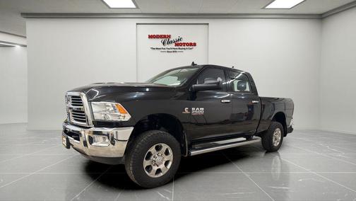 Brilliant Black Crystal Pearlcoat 2018 RAM 2500 Big Horn Crew Cab 4x4 6'4' Box