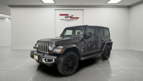Granite Crystal Metallic Clearcoat 2021 Jeep Wrangler Unlimited 4xe Sahara