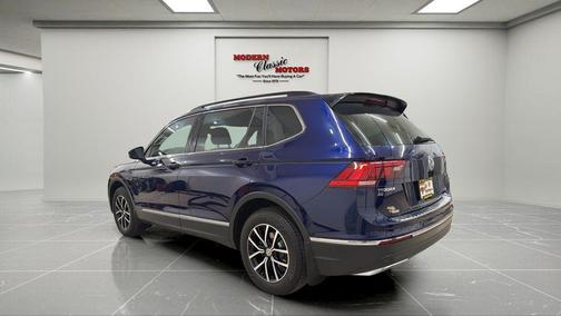 Atlantic Blue Metallic 2021 Volkswagen Tiguan 2.0T SE 4MOTION