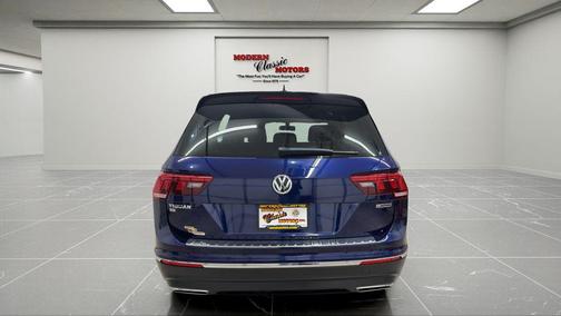 Atlantic Blue Metallic 2021 Volkswagen Tiguan 2.0T SE 4MOTION