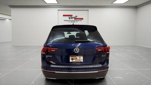 Atlantic Blue Metallic 2021 Volkswagen Tiguan 2.0T SE 4MOTION