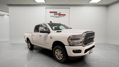 Bright White Clearcoat 2024 RAM 2500 Laramie Crew Cab 4x4 6'4' Box