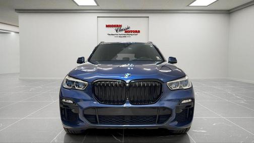Phytonic Blue Metallic 2021 BMW X5 M50i