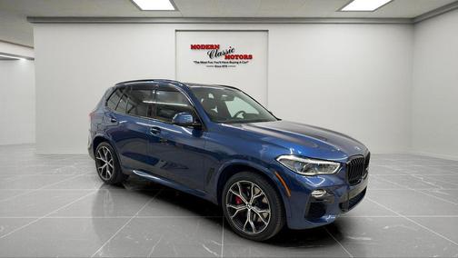 Phytonic Blue Metallic 2021 BMW X5 M50i