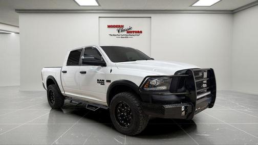 Bright White Clearcoat 2021 RAM 1500 Classic Warlock Crew Cab 4x4 5'7' Box
