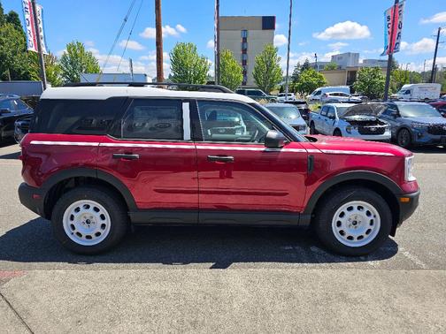 Ruby Red Metallic 2026 Ford Bronco Sport Heritage