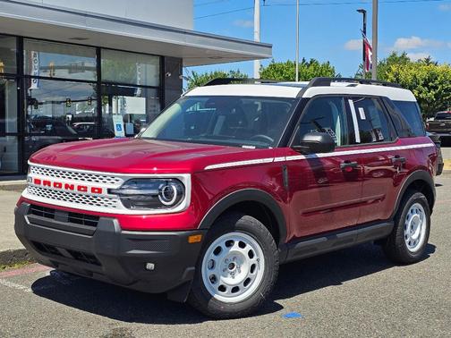 Ruby Red Metallic 2026 Ford Bronco Sport Heritage