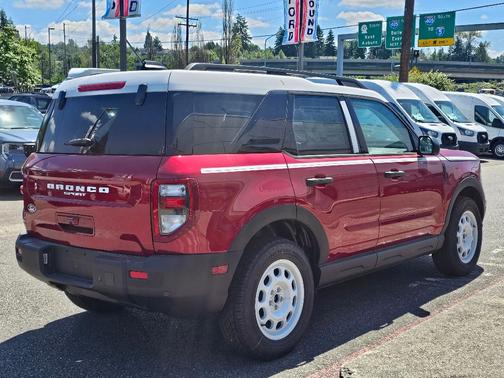 Ruby Red Metallic 2026 Ford Bronco Sport Heritage