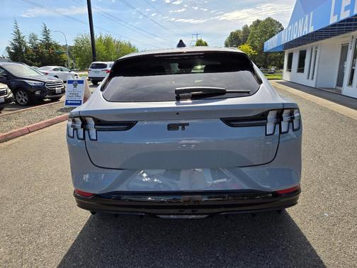 Glacier Gray Metallic 2025 Ford Mustang Mach-E GT