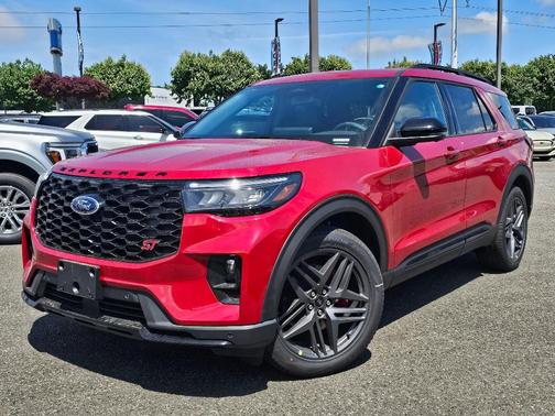Red Metallic 2026 Ford Explorer ST