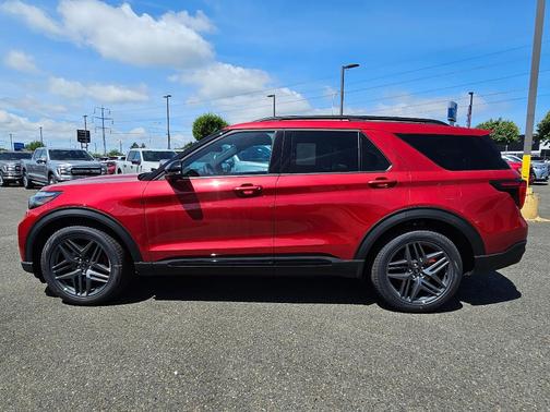 Red Metallic 2026 Ford Explorer ST