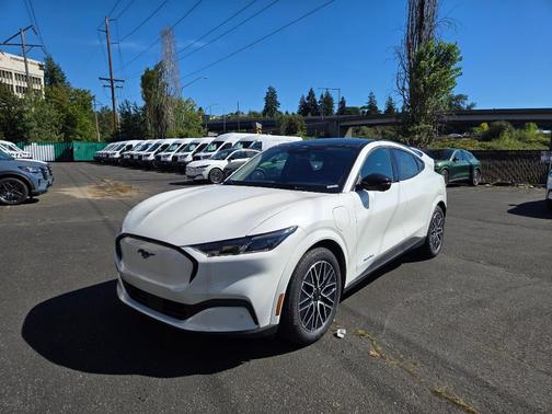 Star White 2025 Ford Mustang Mach-E Premium