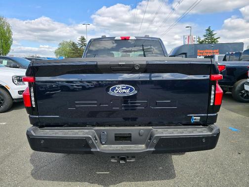 Antimatter Blue Metallic 2025 Ford F-150 Lightning Flash
