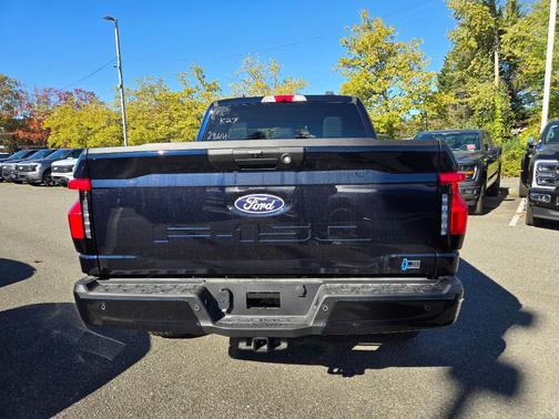 Antimatter Blue Metallic 2025 Ford F-150 Lightning Flash
