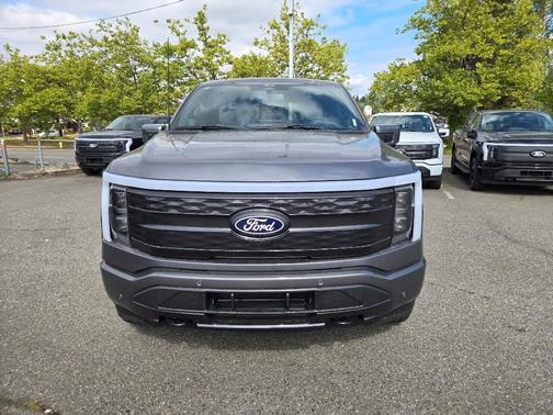 Carbonized Gray Metallic 2025 Ford F-150 Lightning Platinum