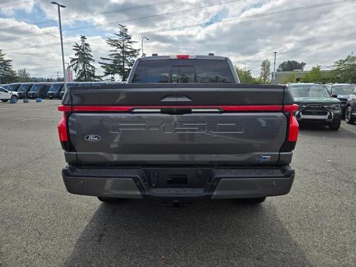 Carbonized Gray Metallic 2025 Ford F-150 Lightning Platinum