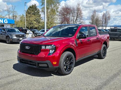 Ruby Red Tinted Clearcoat Metallic 2026 Ford Maverick XLT