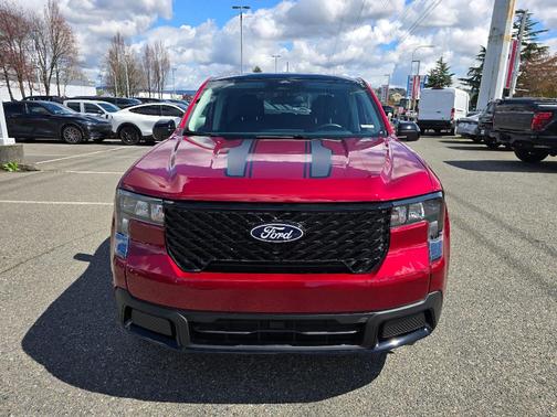 Ruby Red Tinted Clearcoat Metallic 2026 Ford Maverick XLT