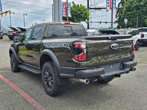 Green 2026 Ford Ranger Raptor