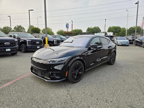 Shadow Black 2025 Ford Mustang Mach-E GT