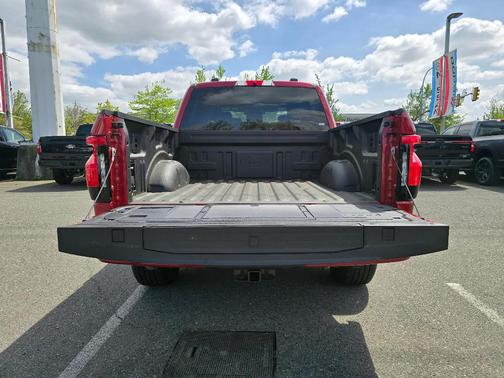 Red Metallic 2025 Ford F-150 Lightning Flash