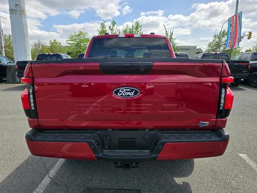 Red Metallic 2025 Ford F-150 Lightning Flash
