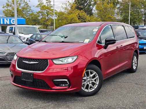 Red 2025 Chrysler Pacifica Select