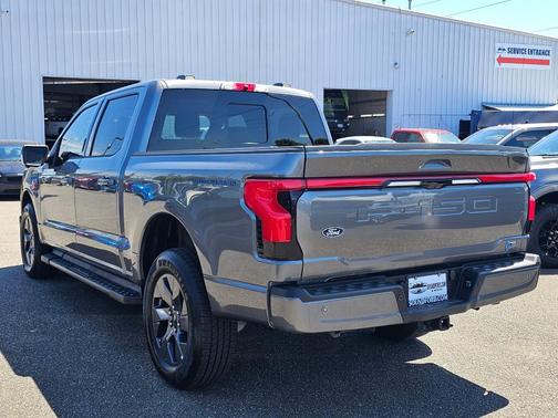 Carbonized Gray 2025 Ford F-150 Lightning LARIAT