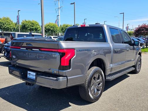Carbonized Gray 2025 Ford F-150 Lightning LARIAT