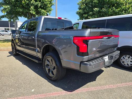 Carbonized Gray 2025 Ford F-150 Lightning LARIAT