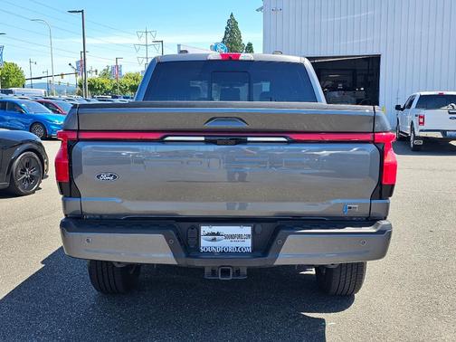 Carbonized Gray 2025 Ford F-150 Lightning LARIAT