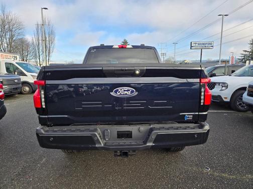 Antimatter Blue Metallic 2025 Ford F-150 Lightning Flash