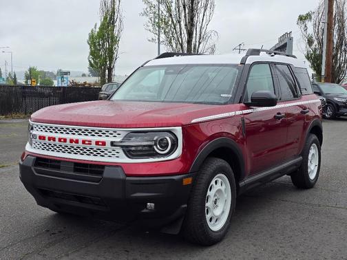 Ruby Red Metallic 2026 Ford Bronco Sport Heritage